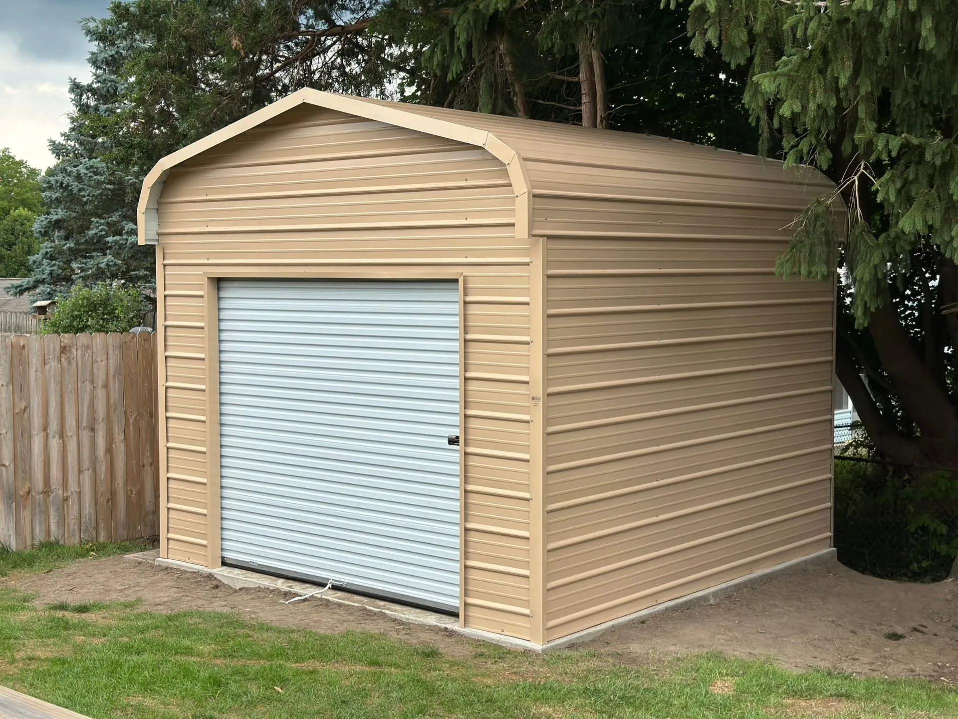 Steel shed — No Surprise Steel Buildings