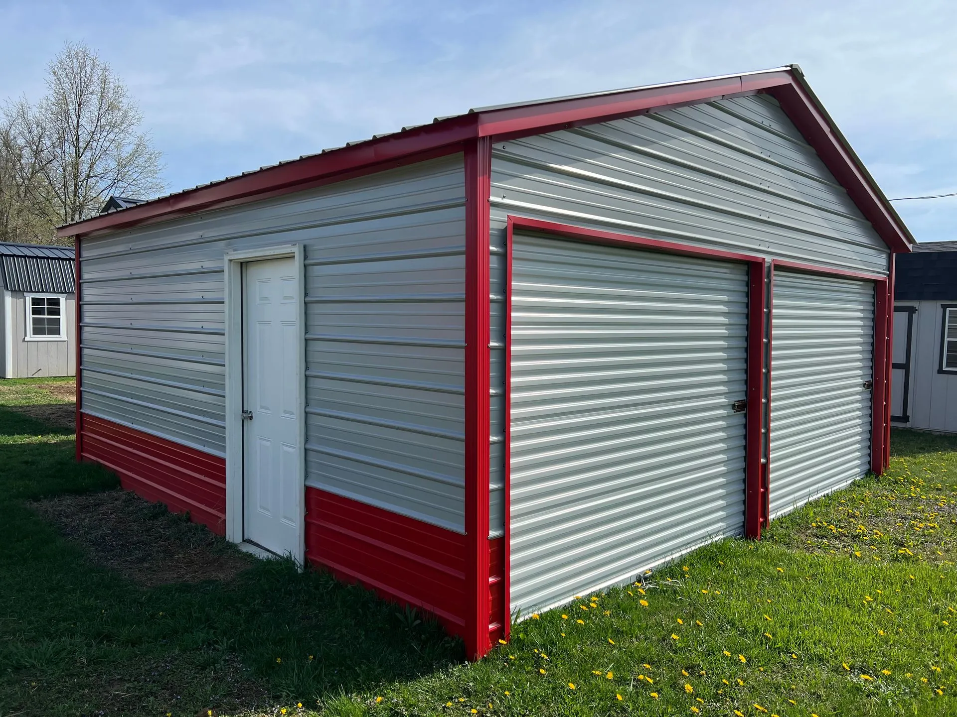 Steel garage — No Surprise Steel Buildings